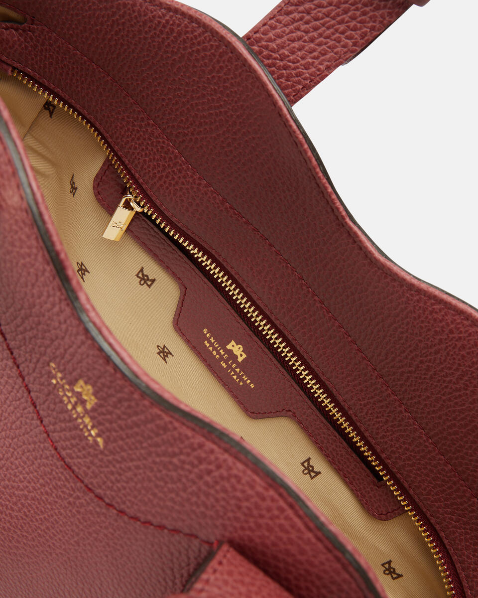 Nina shopping bag Rosewood  - Shopping - Borse Donna - Borse - Cuoieria Fiorentina