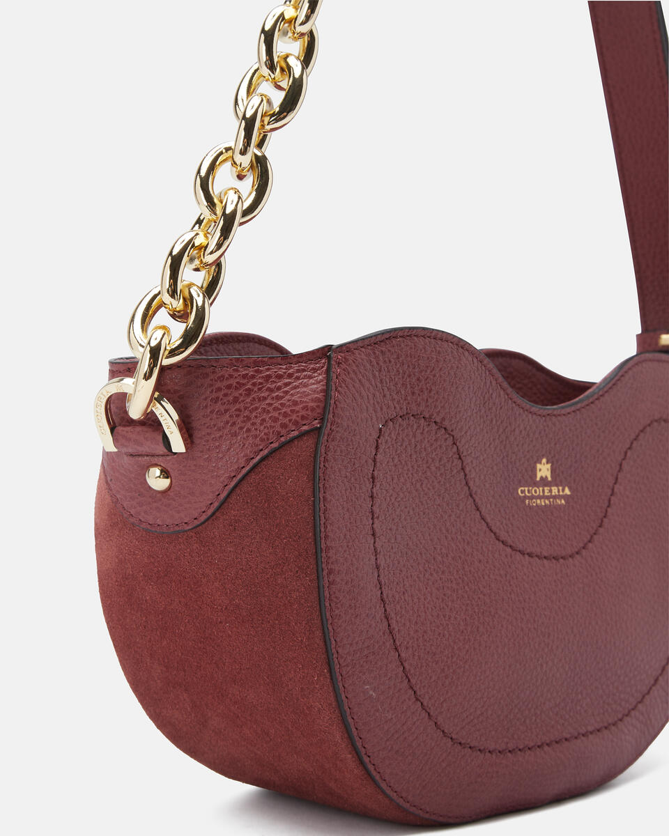 LIPSTICK BAG Rosewood  - Bags - Special Price - Cuoieria Fiorentina