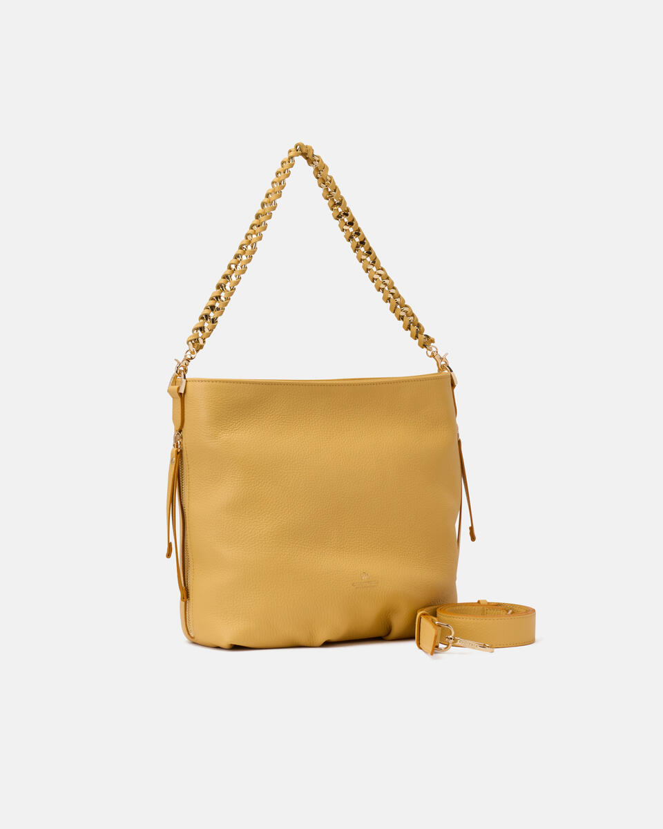 Charlotte hobo Dollaro Giallo  - Cuoieria Fiorentina