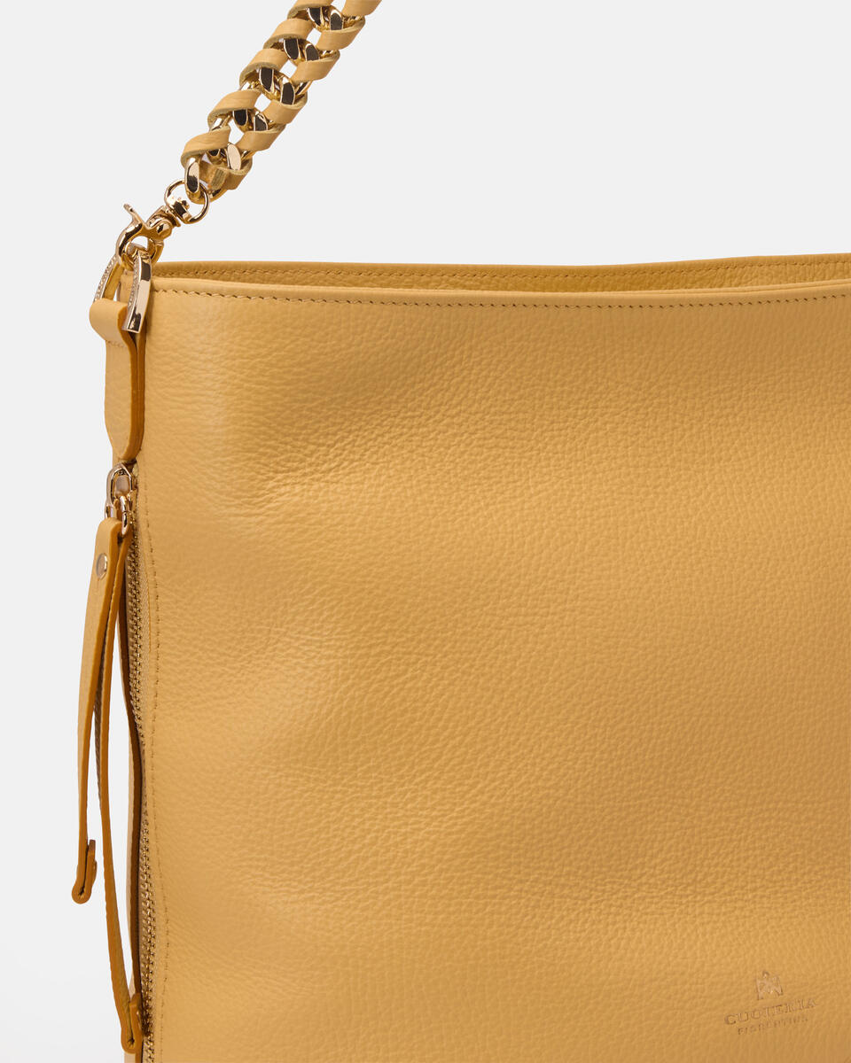 Charlotte hobo Dollaro Giallo  - Cuoieria Fiorentina
