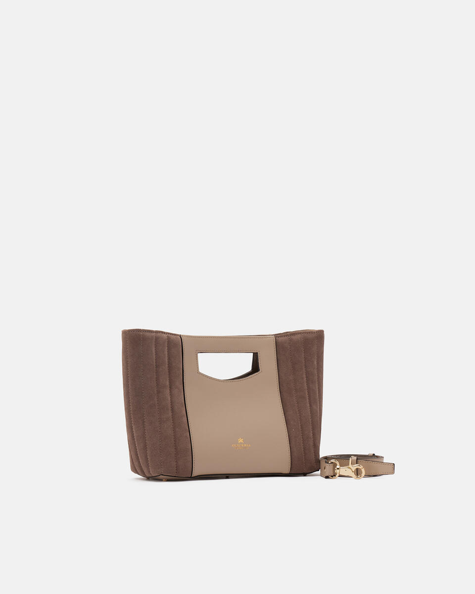 Small bucket bag Taupe  - Tote Bag - Women's Bags - Bags - Cuoieria Fiorentina