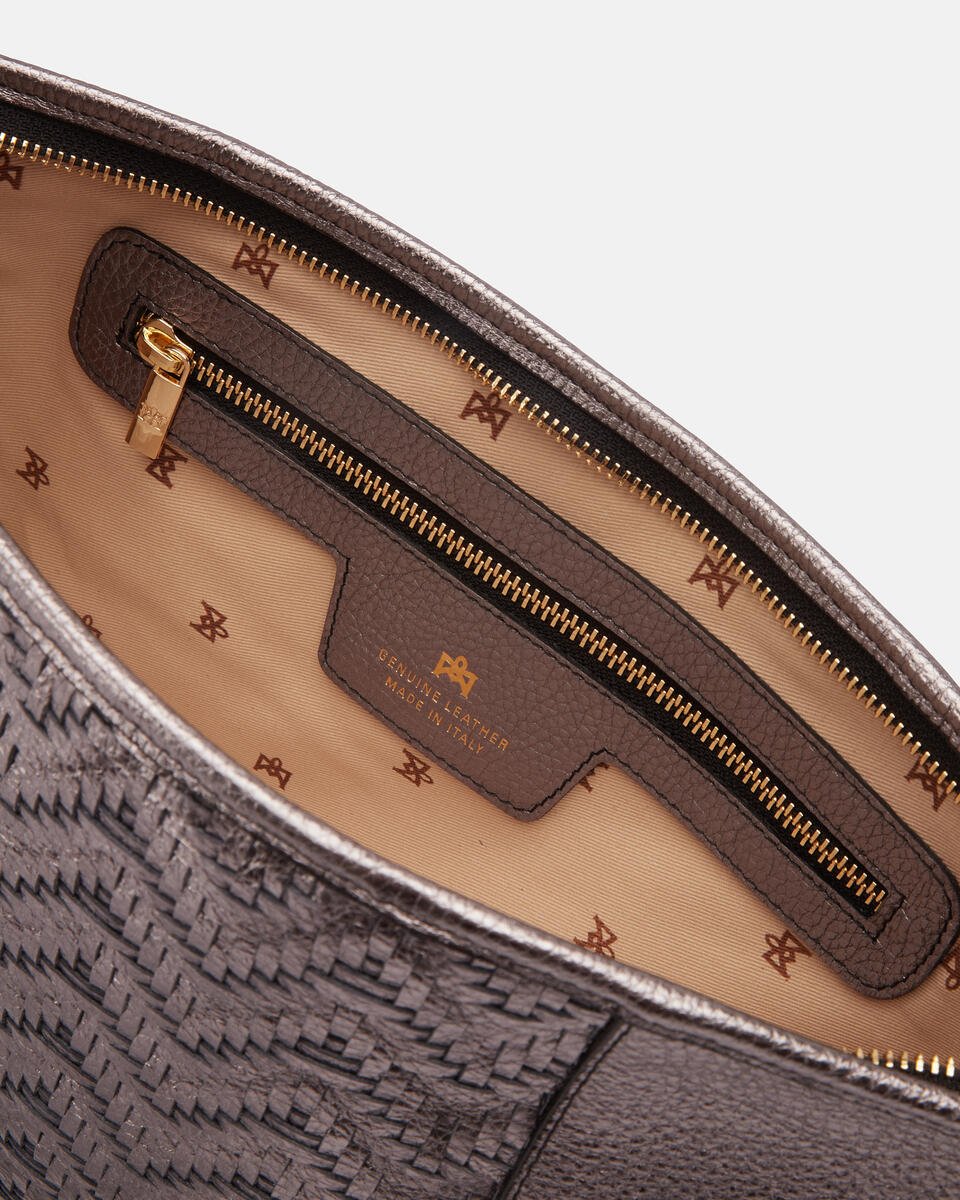 Hobo Steel  - Shoulder Bags - Women's Bags - Bags - Cuoieria Fiorentina