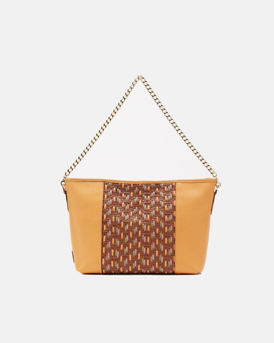 HOBO BAG Apricot  - Bags - Special Price - Cuoieria Fiorentina