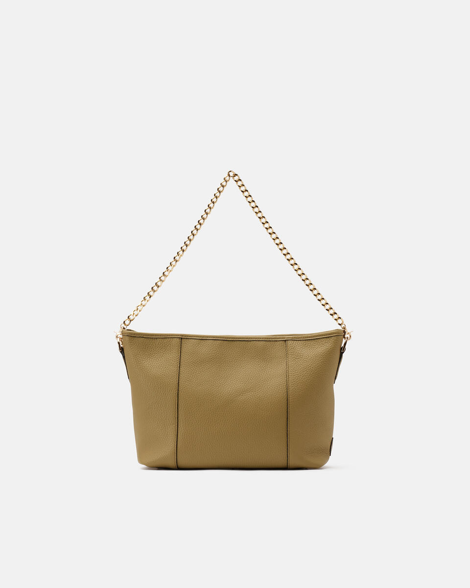 Diana Pouch Oliva  - Borse A Spalla - Borse Donna - Borse - Cuoieria Fiorentina