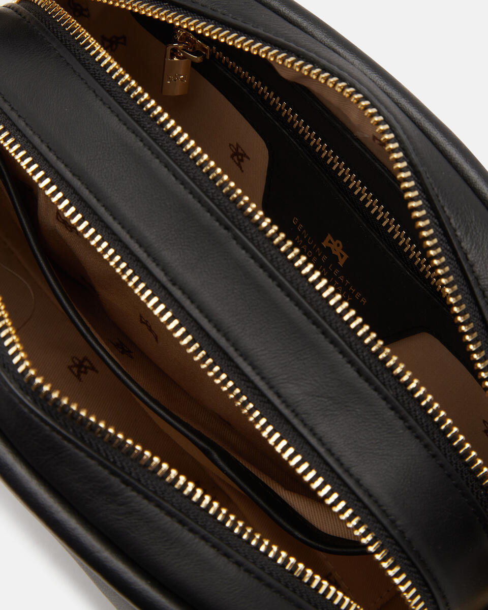 Camera bag Black  - Mini Bag - Women's Bags - Bags - Cuoieria Fiorentina