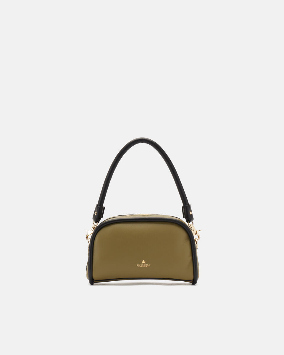 Camera Bag Olive Women s Bags Made In Italy Cuoieria
