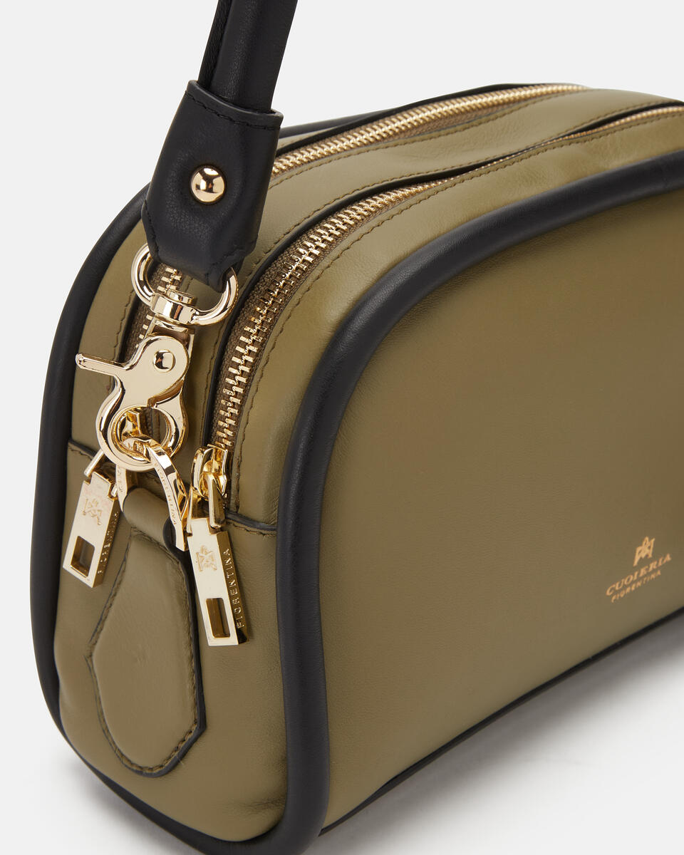 Camera bag Olive  - Crossbody Bags - Women's Bags - Bags - Cuoieria Fiorentina