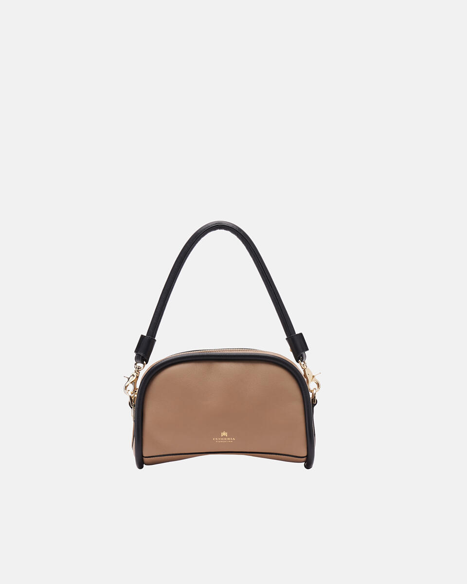 Camera bag Taupe  - Mini Bags - Women's Bags - Bags - Cuoieria Fiorentina