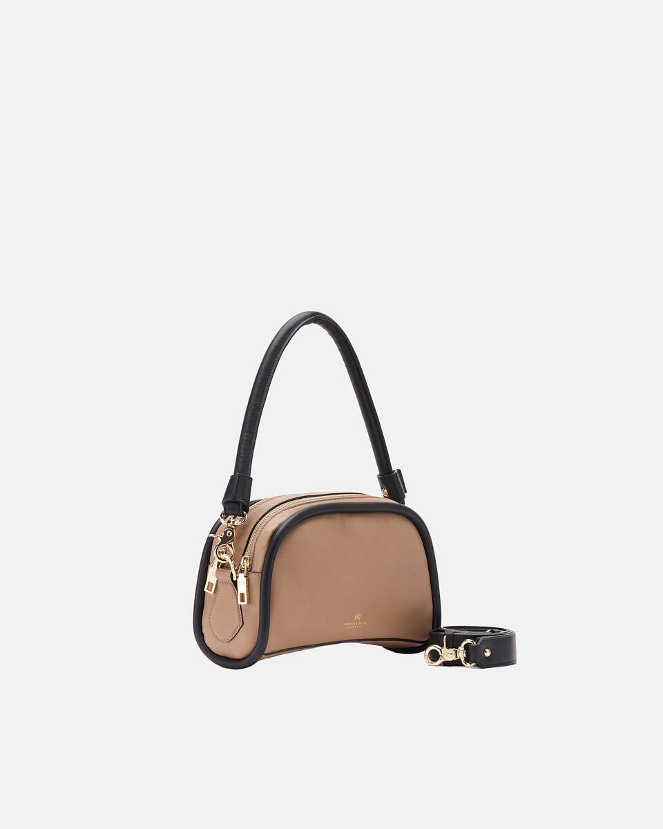 Linda camera bag Taupe  - Mini Bags - Borse Donna - Borse - Cuoieria Fiorentina