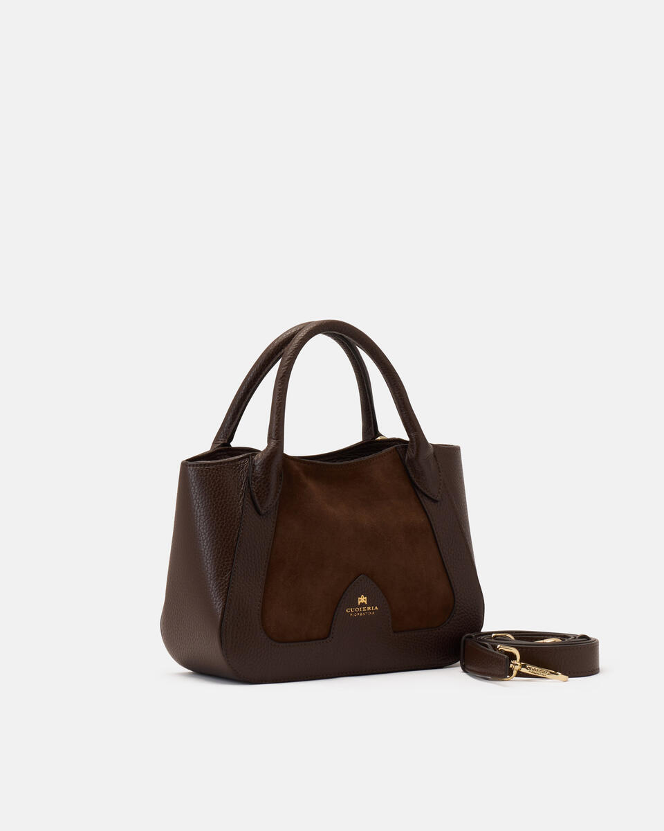 TOTE BAG Chocolate  - Cuoieria Fiorentina