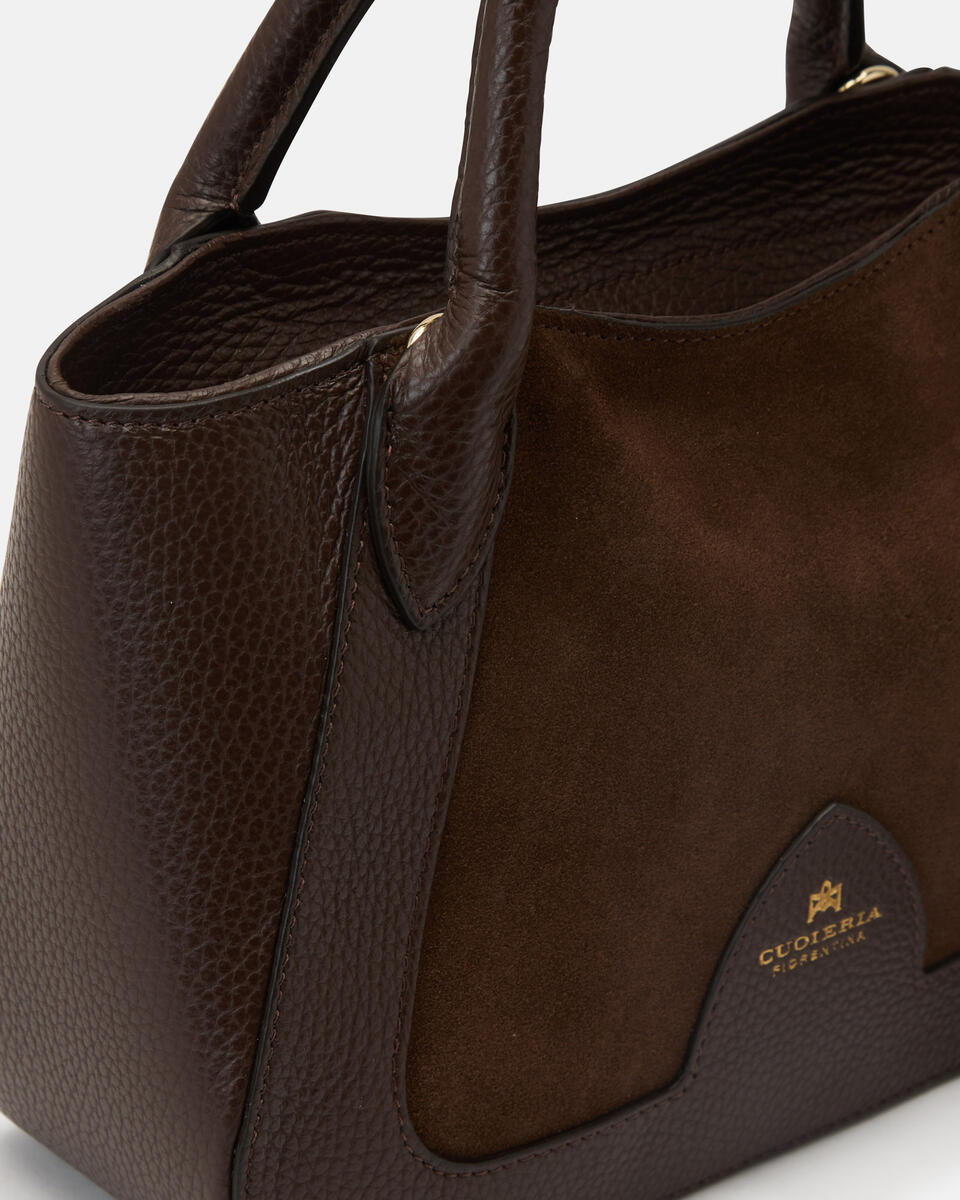 TOTE BAG Chocolate  - Cuoieria Fiorentina