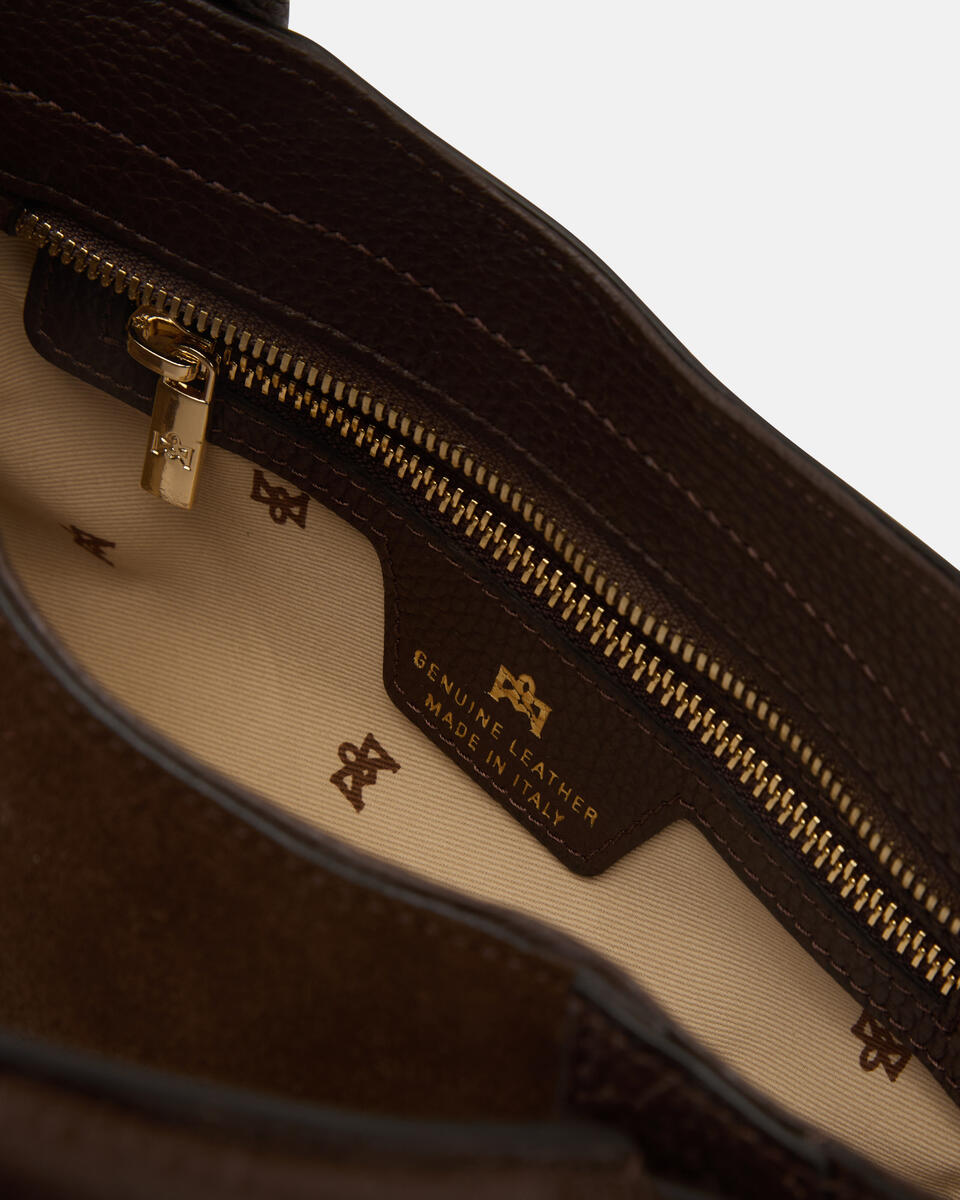 TOTE BAG Chocolate  - Cuoieria Fiorentina