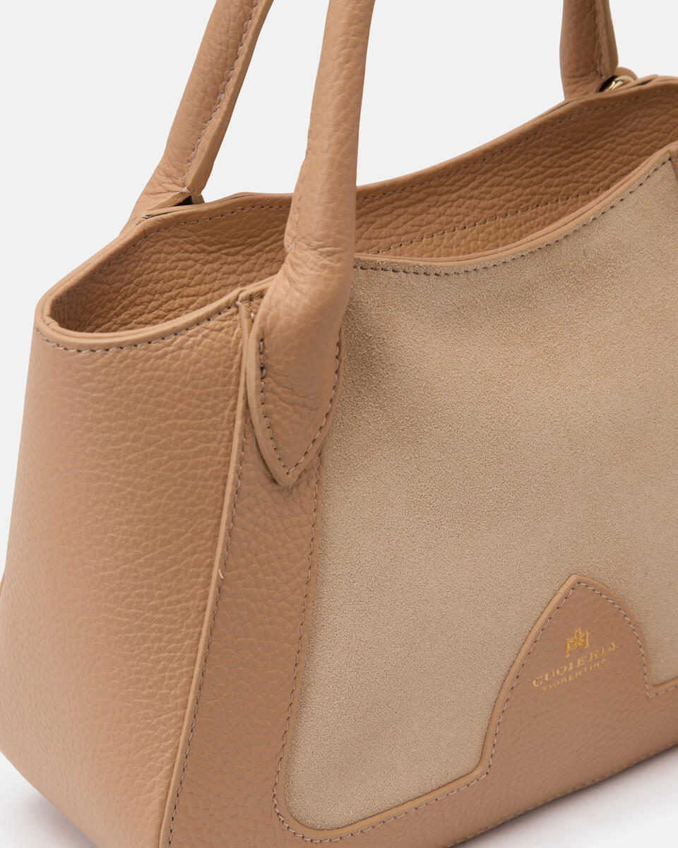 Stella tote bag Nude  - Cuoieria Fiorentina