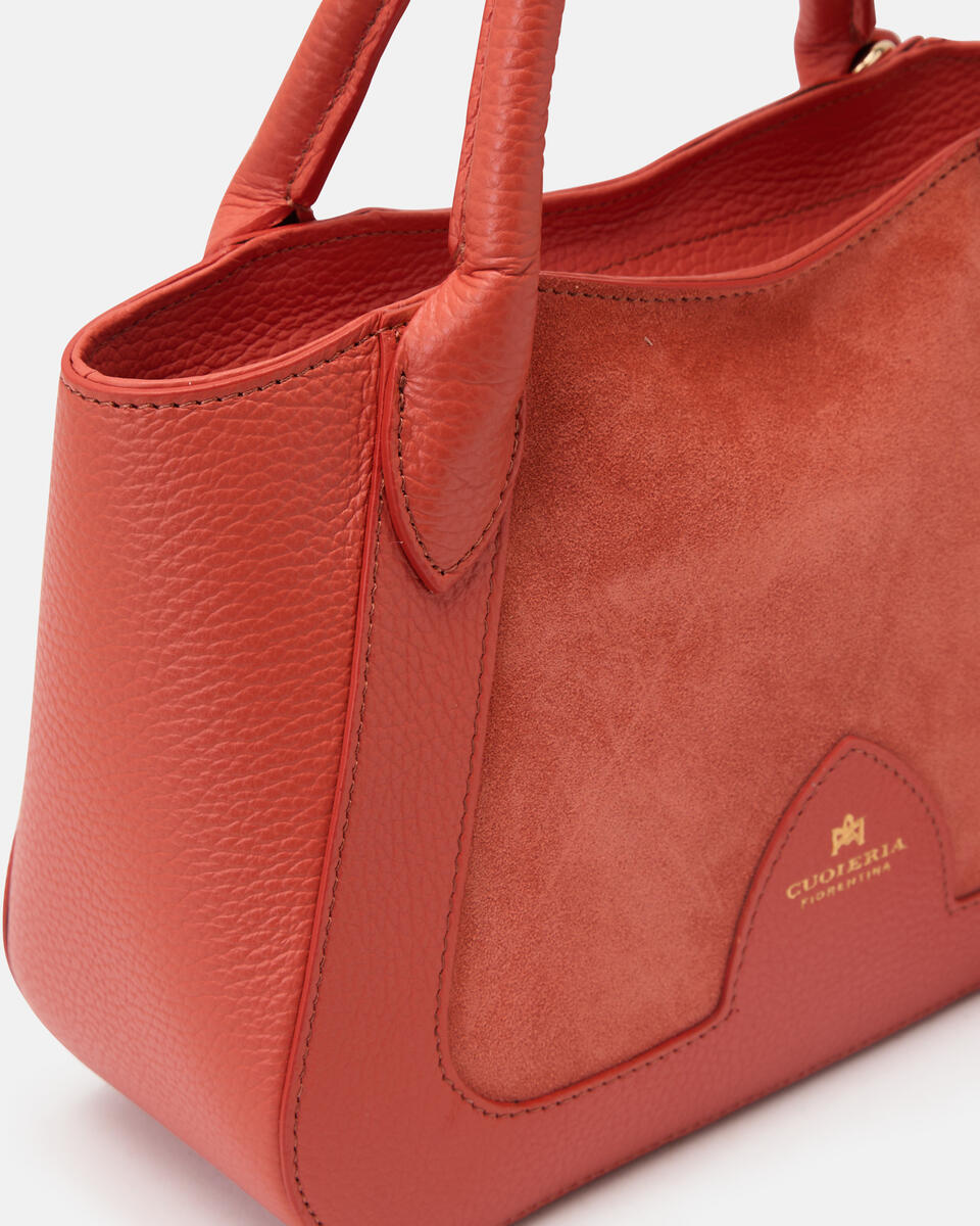 TOTE BAG Papaya  - Cuoieria Fiorentina