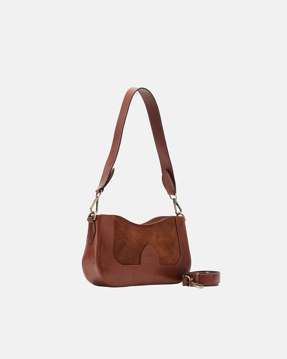 SHOULDER BAG Brown  - Shoulder Bags - Women's Bags - Bags - Cuoieria Fiorentina