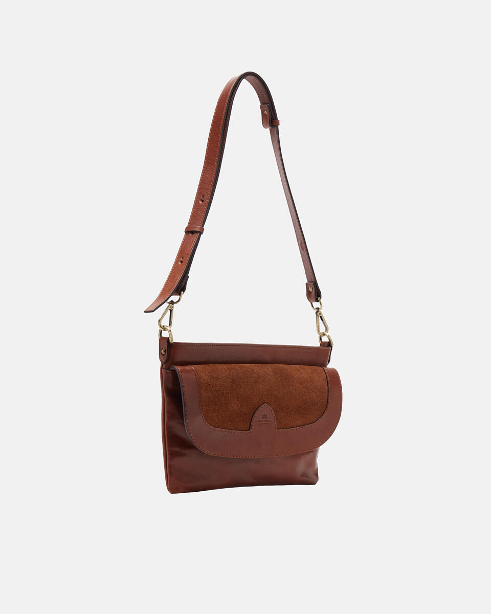 Crossbody Brown  - Crossbody Bags - Women's Bags - Bags - Cuoieria Fiorentina