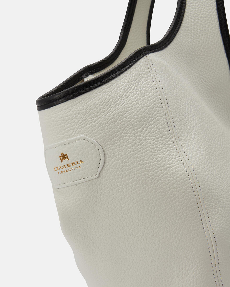 SHOPPING BAG White  - Shopping - Women's Bags - Bags - Cuoieria Fiorentina