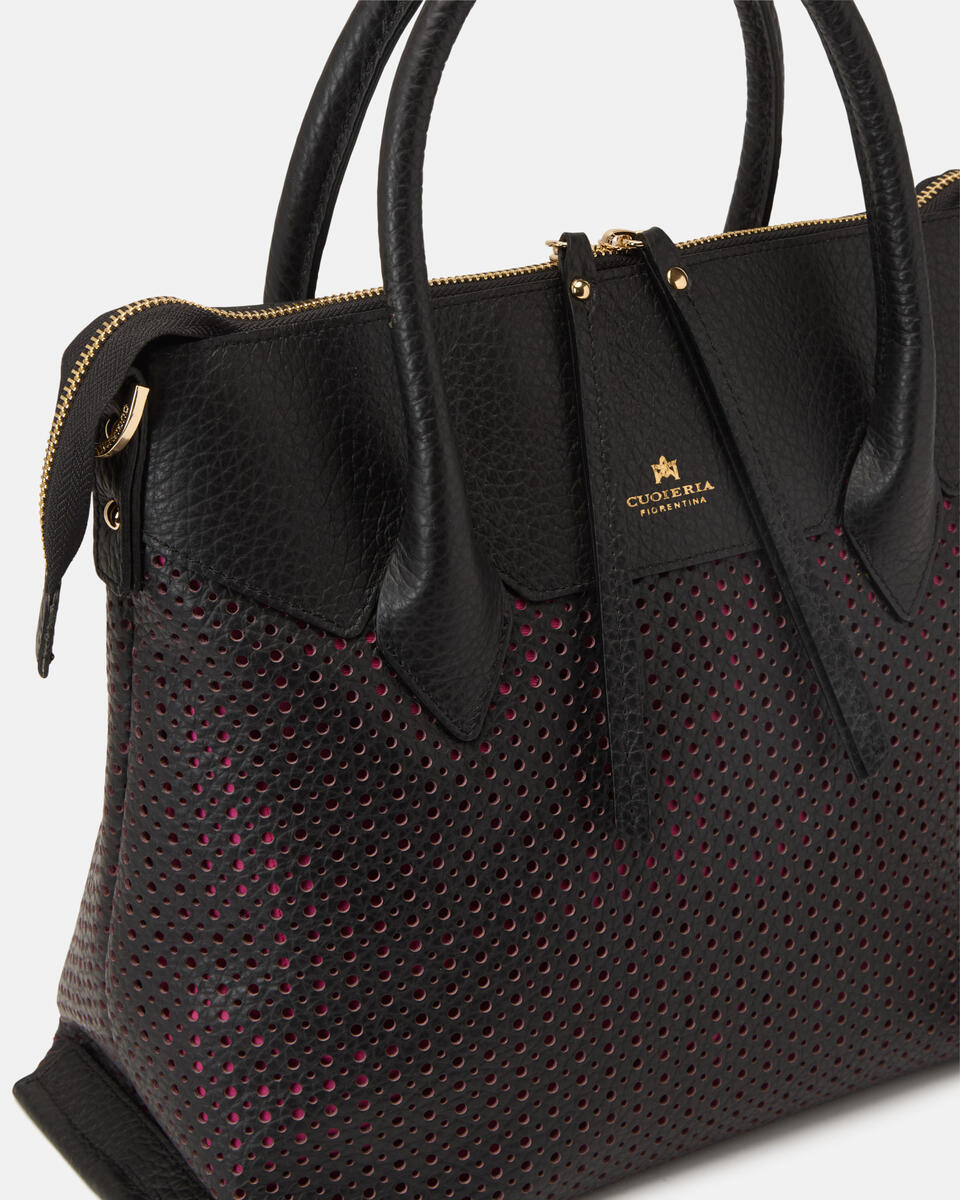TOTE BAG Blackfuxia  - Cuoieria Fiorentina