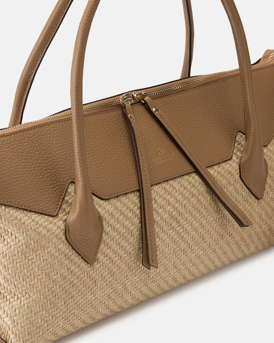 SHOPPING BAG Desert  - Shopping - Women's Bags - Bags - Cuoieria Fiorentina