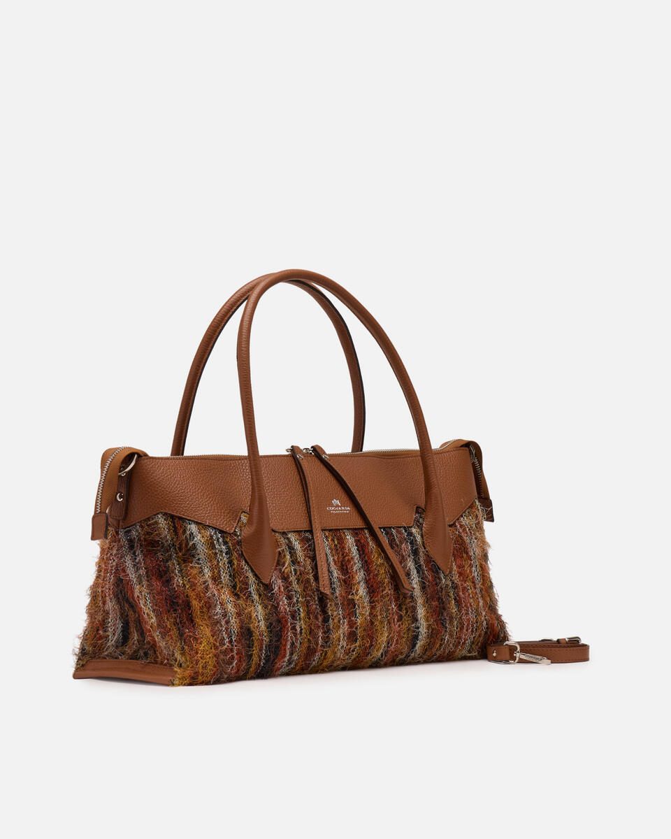 SHOPPING BAG Caramel  - Shopping - Women's Bags - Bags - Cuoieria Fiorentina