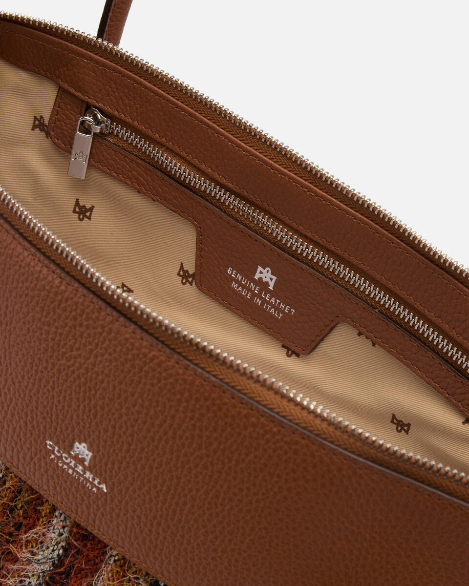 SHOPPING BAG Caramel  - Shopping - Women's Bags - Bags - Cuoieria Fiorentina