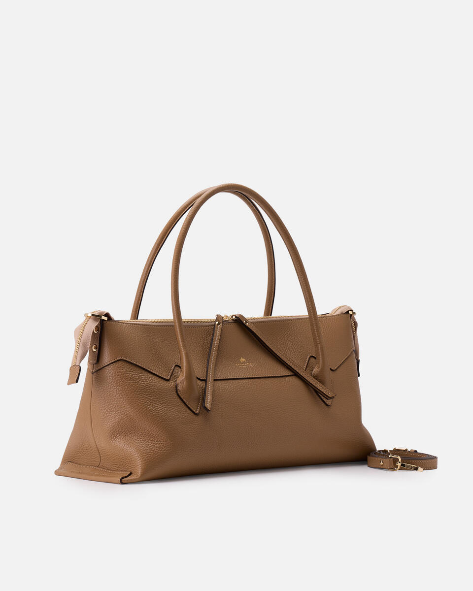 SHOPPING BAG Desert  - Cuoieria Fiorentina