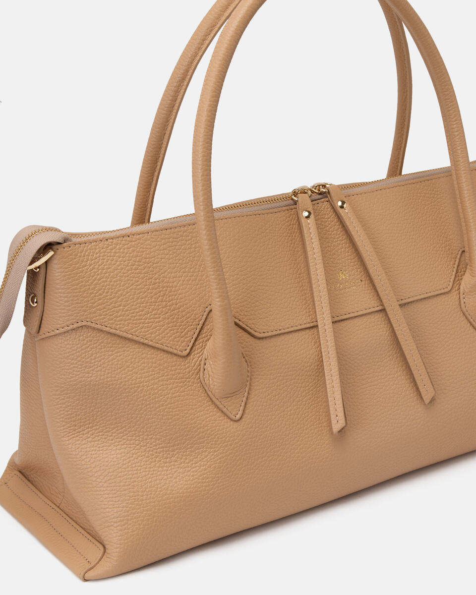 Holly Large tote dollaro Nude  - Shopping - Borse Donna - Borse - Cuoieria Fiorentina