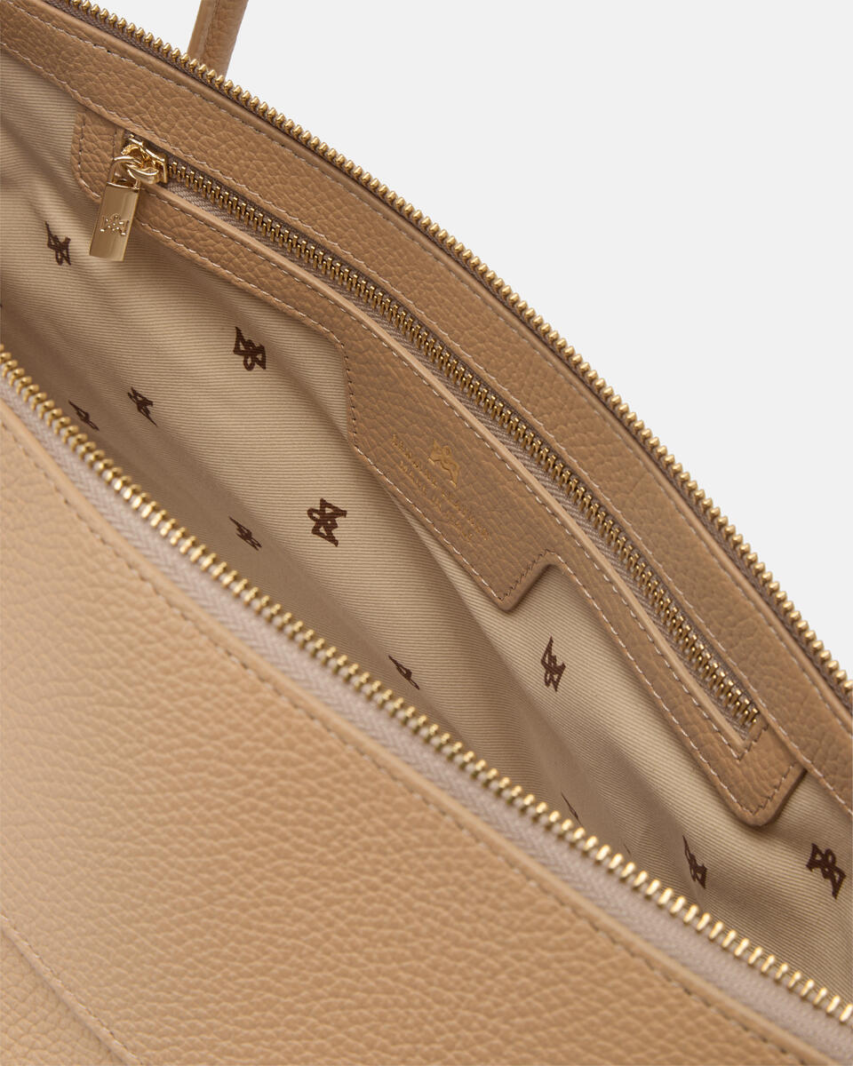 Holly Large tote dollaro Nude  - Shopping - Borse Donna - Borse - Cuoieria Fiorentina