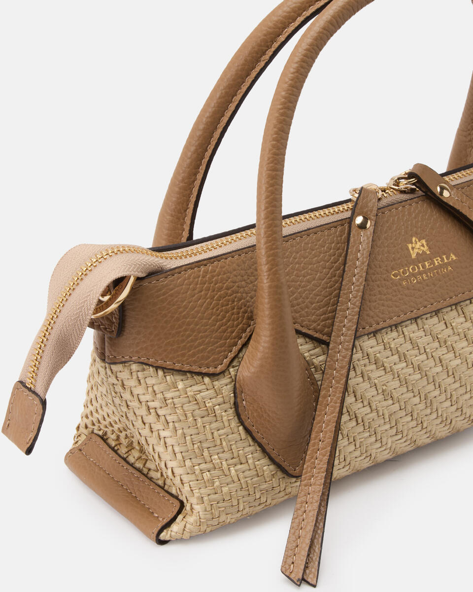 SMALL TOTE BAG Desert  - Tote Bag - Women's Bags - Bags - Cuoieria Fiorentina