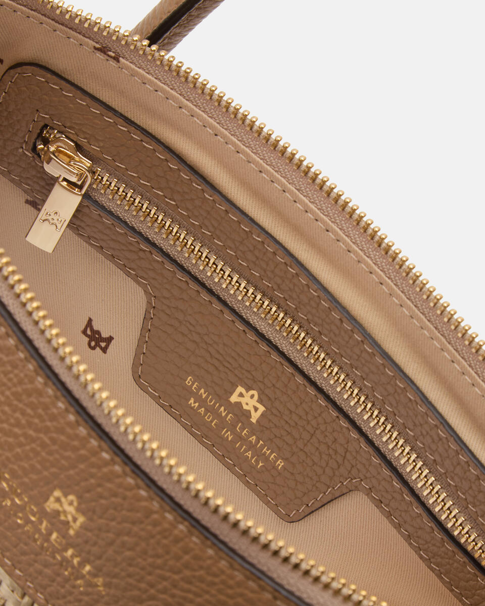 SMALL TOTE BAG Desert  - Tote Bag - Women's Bags - Bags - Cuoieria Fiorentina