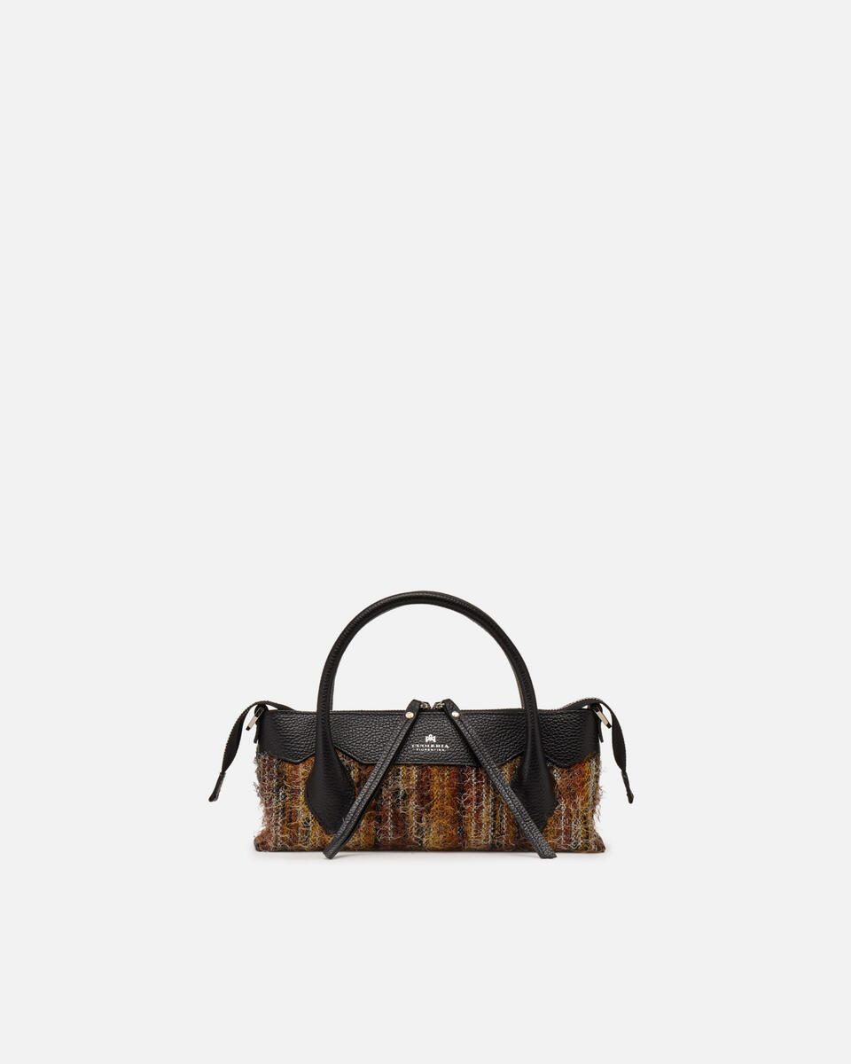 Holly Small tote Rococò Nero  - Cuoieria Fiorentina