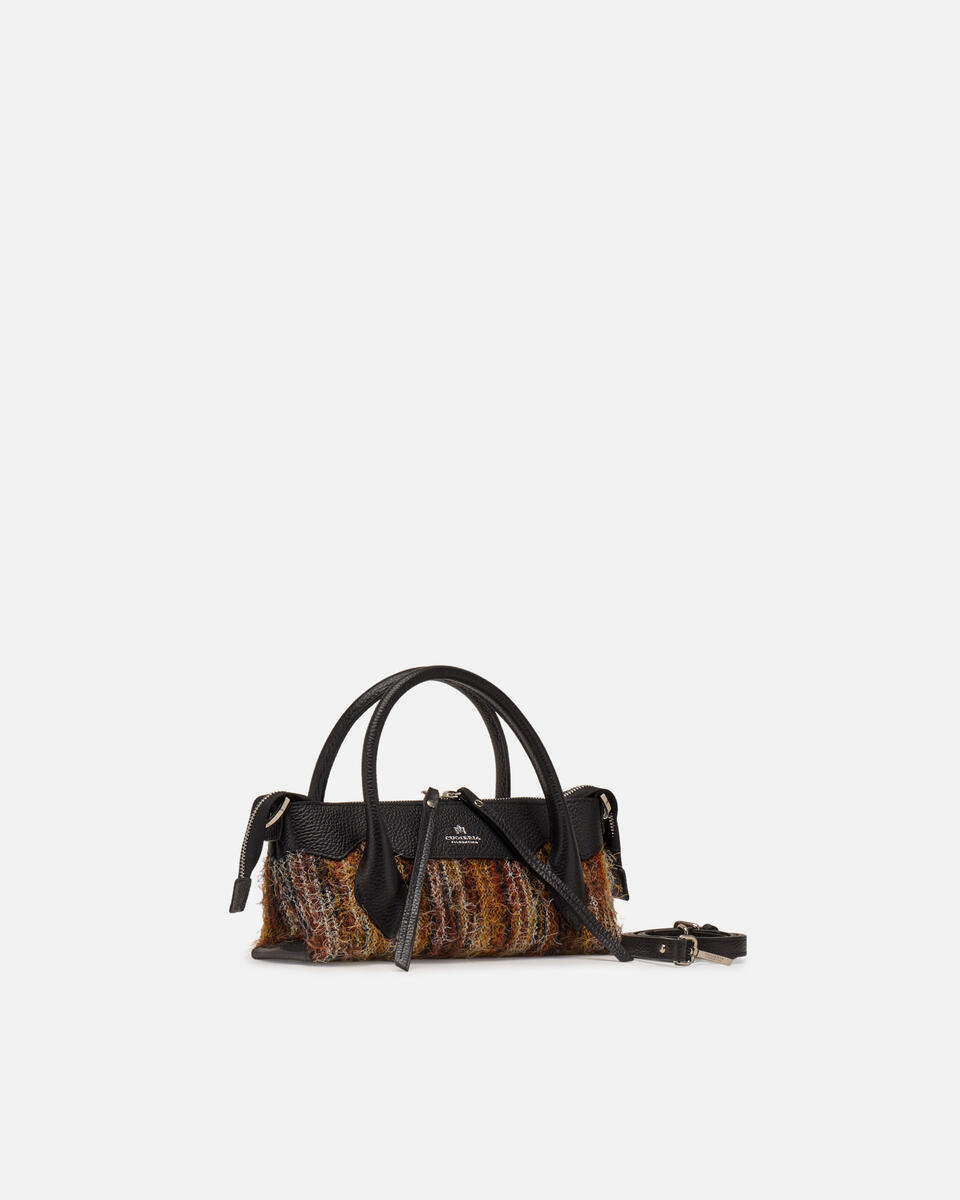 Holly Small tote Rococò Nero  - Cuoieria Fiorentina