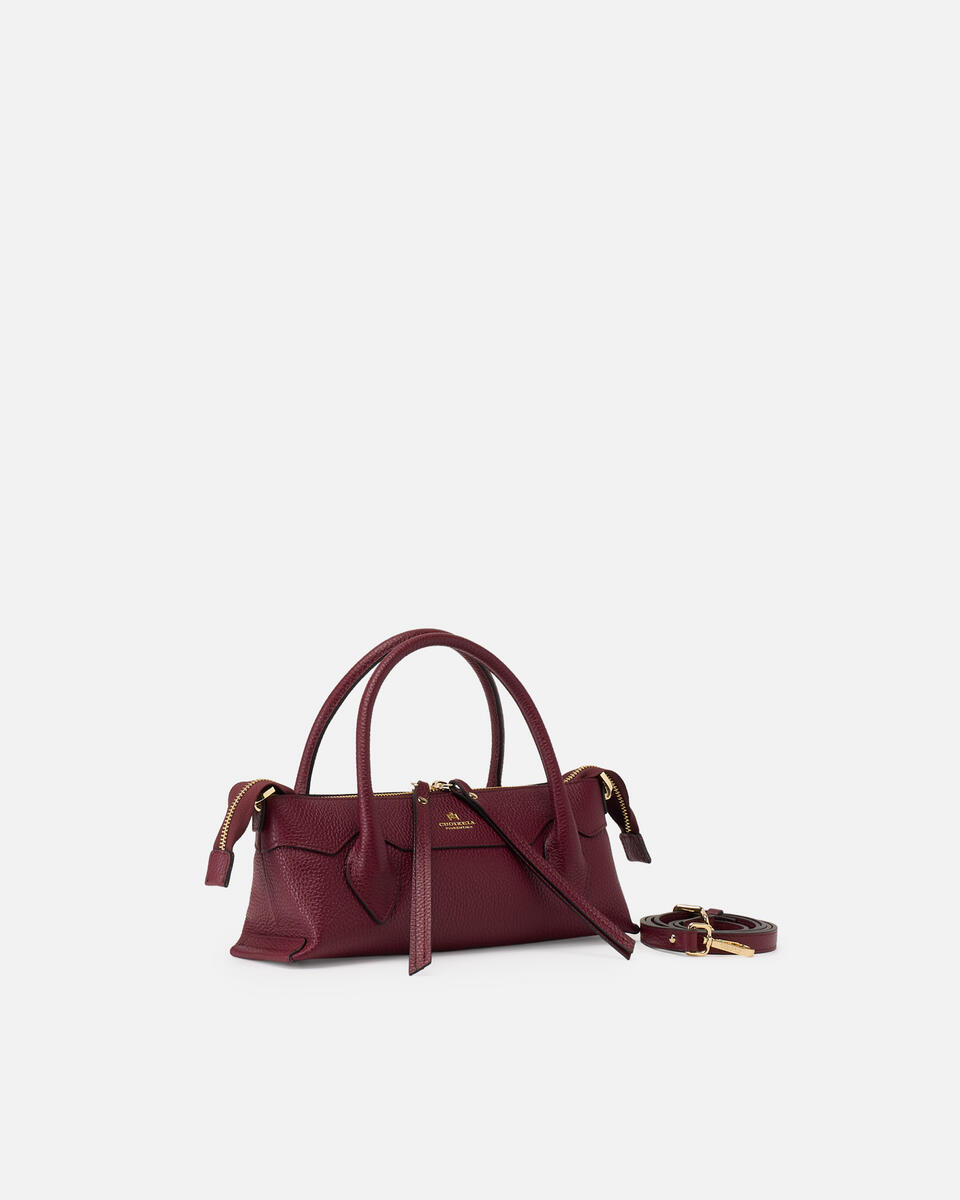 Holly Small tote dollaro Bordeaux  - Tote Bag - Borse Donna - Borse - Cuoieria Fiorentina