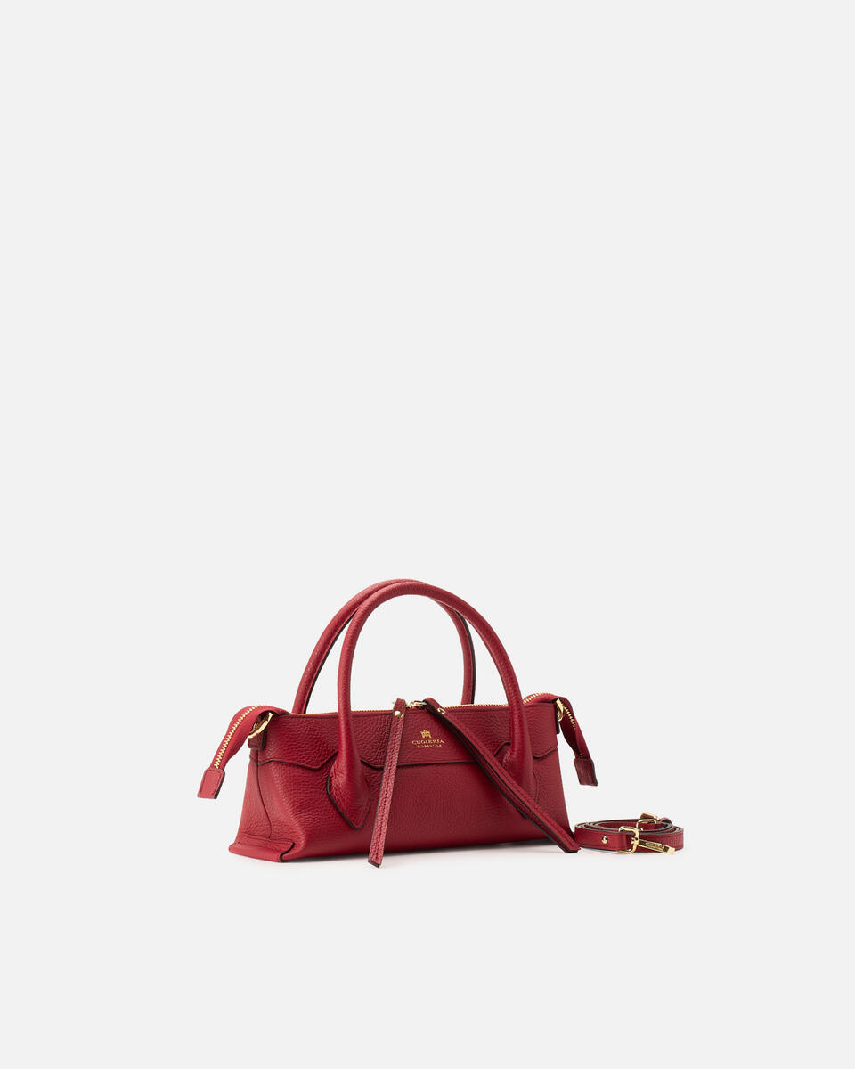 MINI TOTE BAG Cherry  - Cuoieria Fiorentina