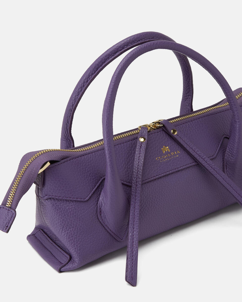 MINI TOTE BAG Lavander  - Tote Bag - Women's Bags - Bags - Cuoieria Fiorentina