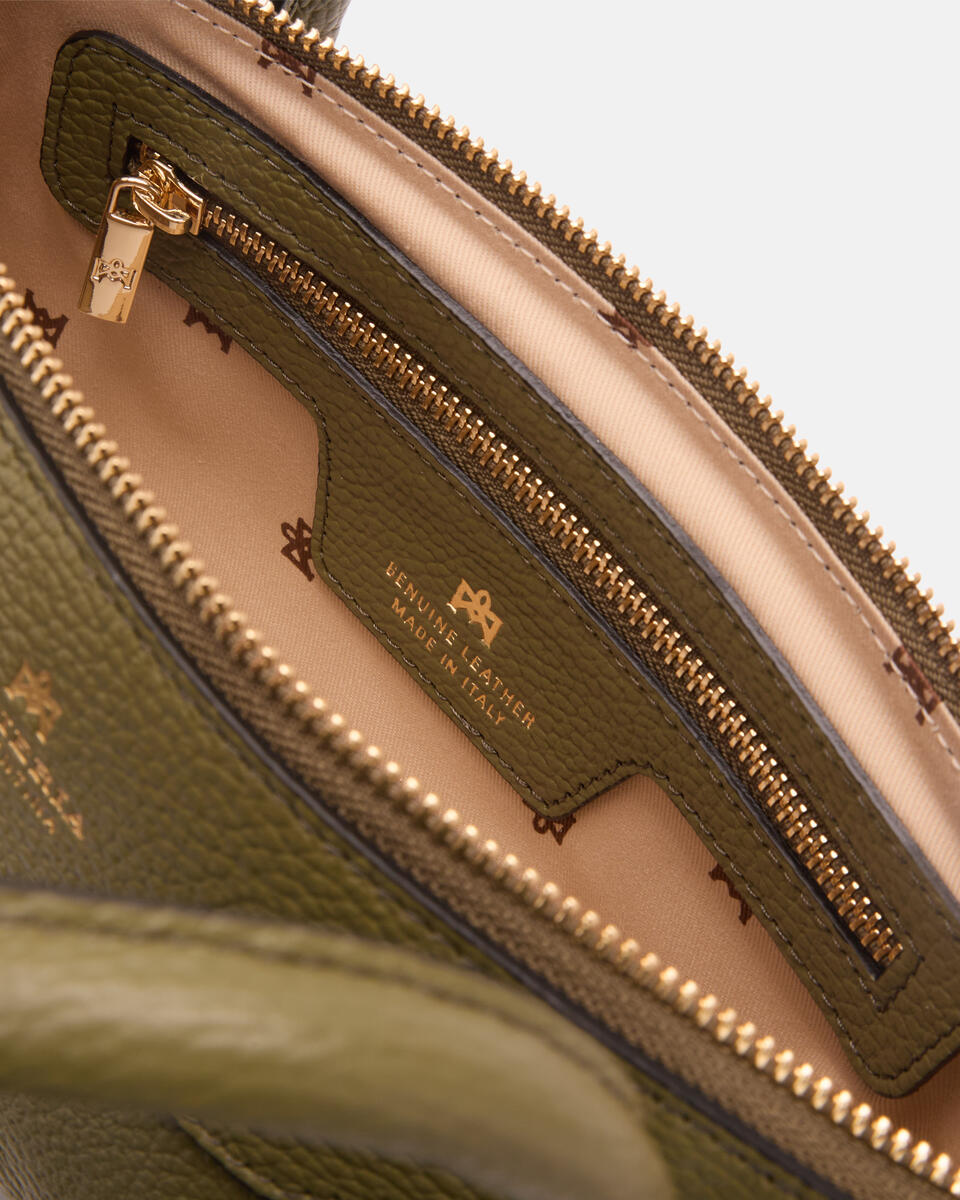 Holly Small tote dollaro Militare  - Tote Bag - Borse Donna - Borse - Cuoieria Fiorentina