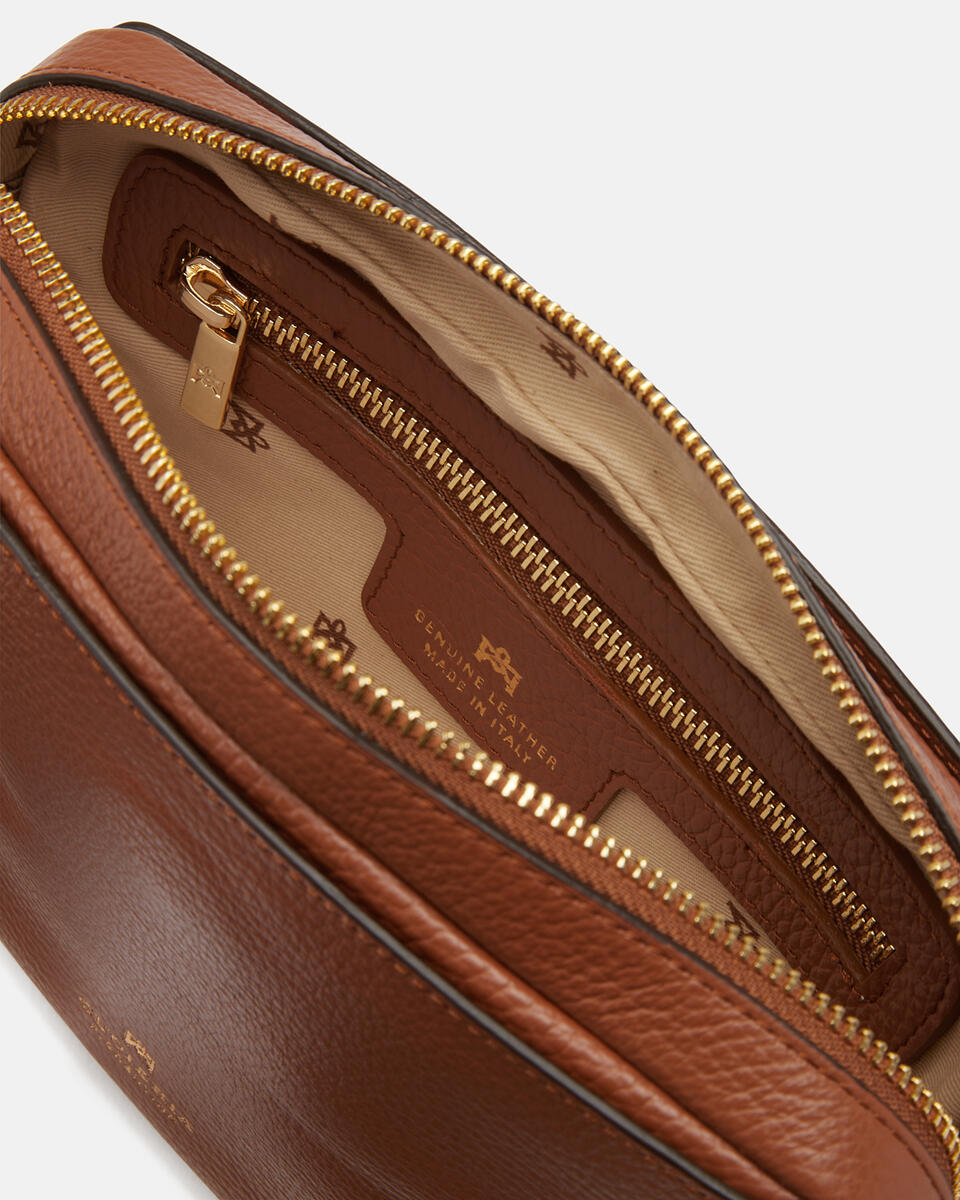 CAMERA BAG Caramel  - Mini Bags - Women's Bags - Bags - Cuoieria Fiorentina