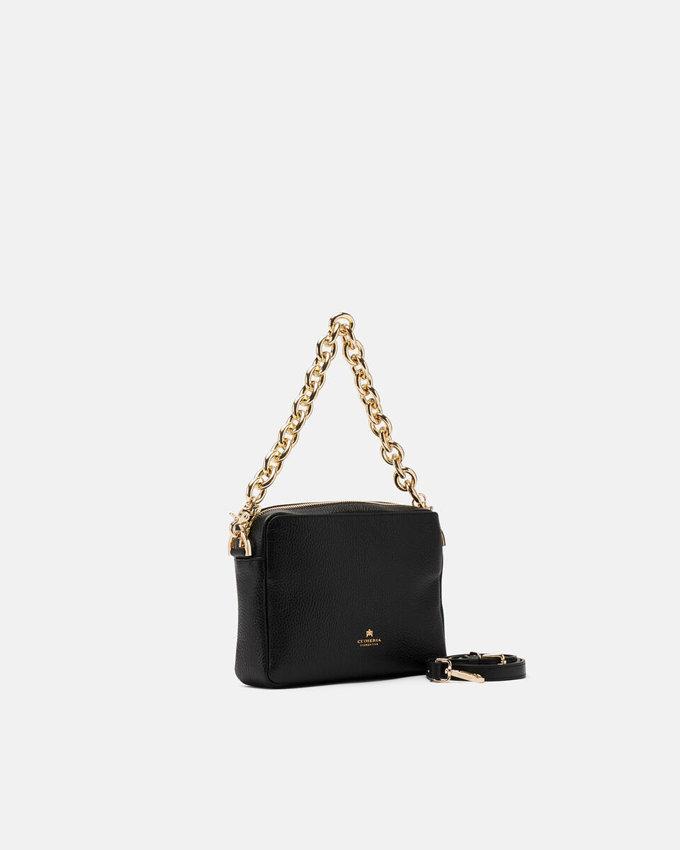 CAMERA BAG Black  - Mini Bags - Women's Bags - Bags - Cuoieria Fiorentina