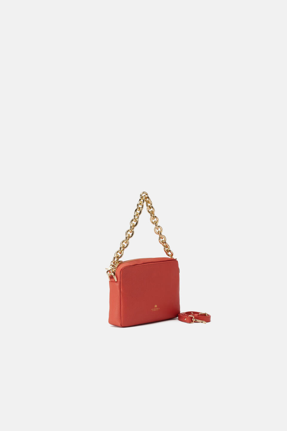 CAMERA BAG Papaya  - Mini Bags - Women's Bags - Bags - Cuoieria Fiorentina