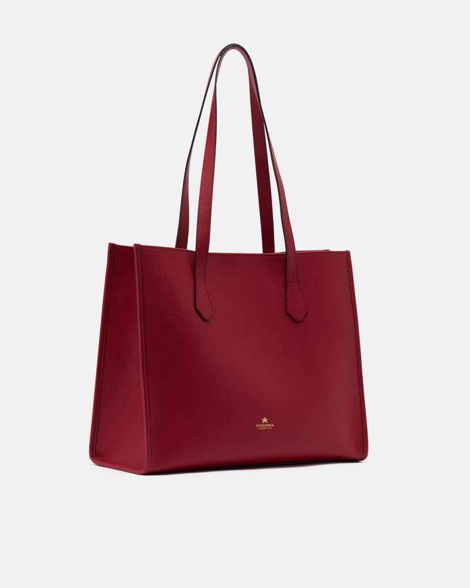 SHOPPING BAG Cherry  - Shopping - Women's Bags - Bags - Cuoieria Fiorentina