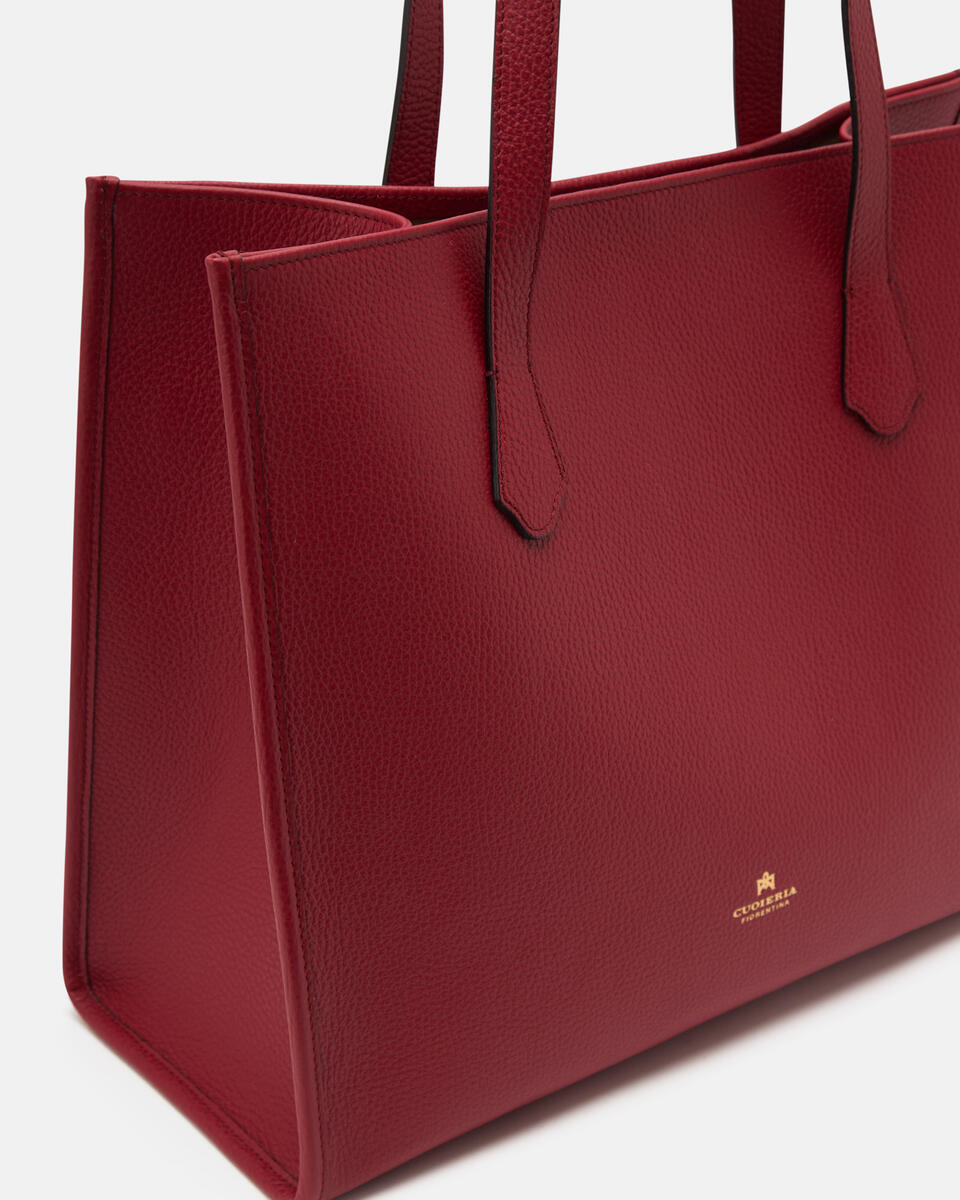 SHOPPING BAG Cherry  - Shopping - Women's Bags - Bags - Cuoieria Fiorentina