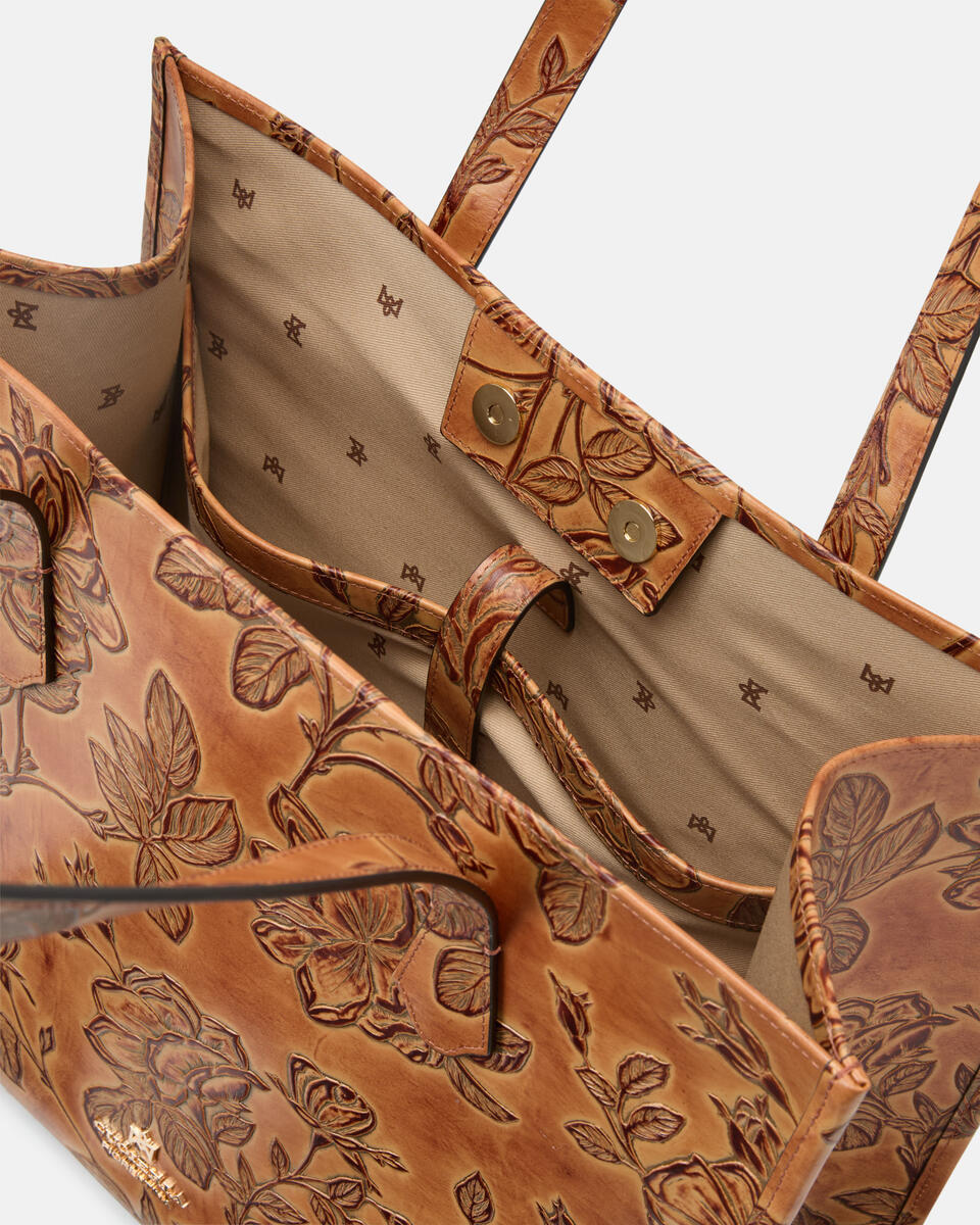 Dora Shopping Beige  - Shopping - Borse Donna - Borse - Cuoieria Fiorentina