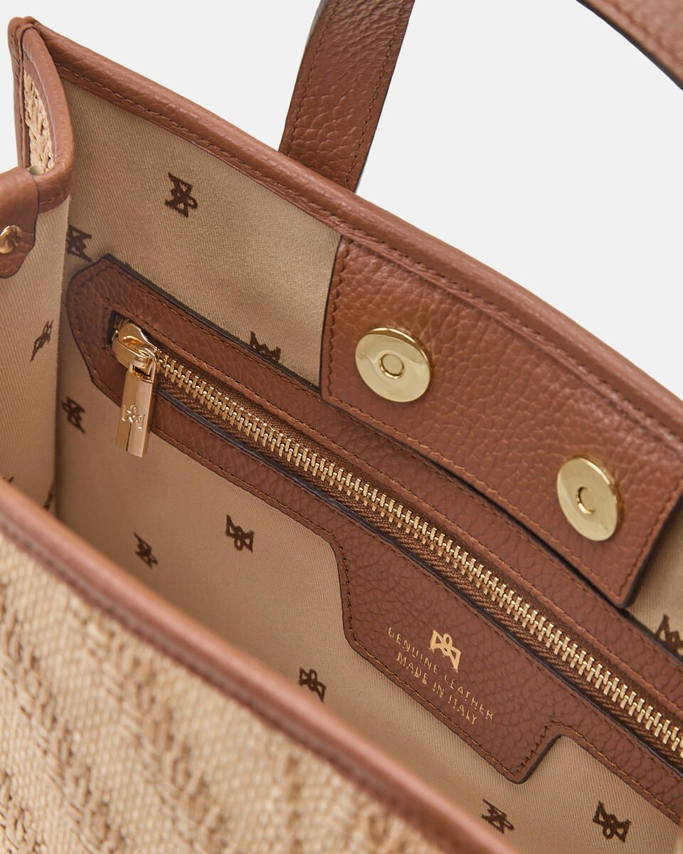 TOTE BAG Caramel  - Tote Bags - Women's Bags - Bags - Cuoieria Fiorentina
