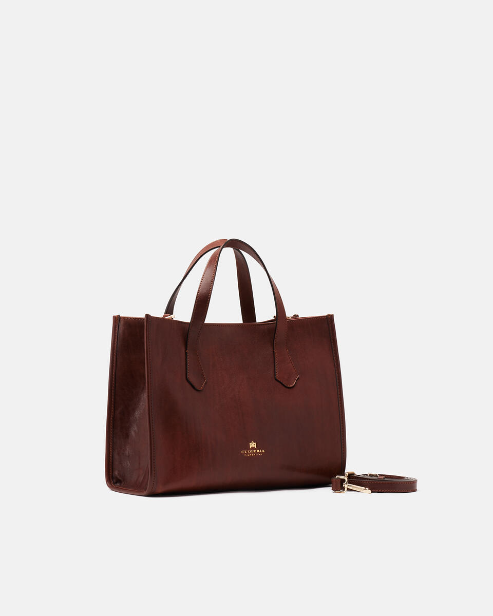 TOTE BAG Brown  - Tote Bag - Women's Bags - Bags - Cuoieria Fiorentina