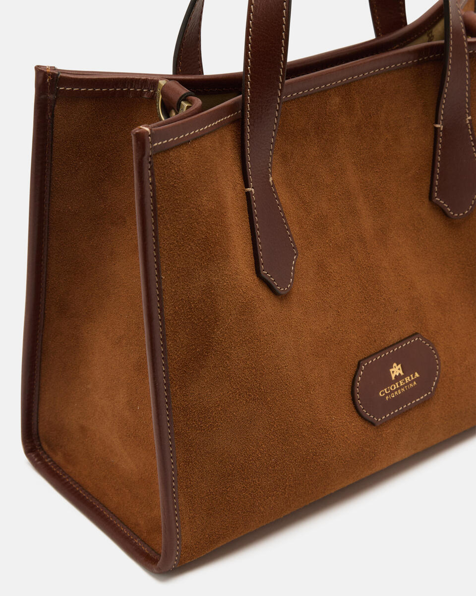 TOTE BAG Caramel  - Tote Bag - Women's Bags - Bags - Cuoieria Fiorentina