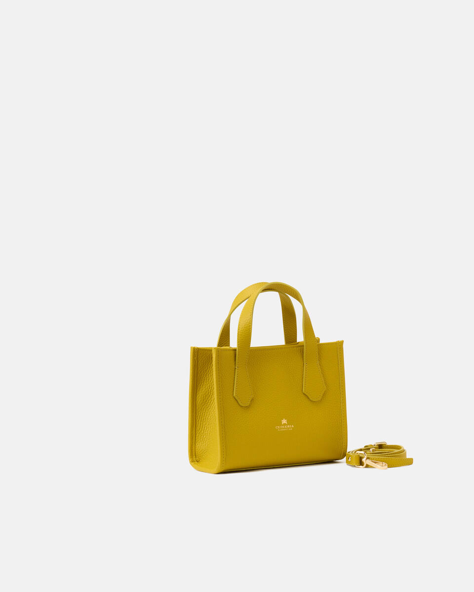 Dora small tote dollaro Acid green  - Tote Bag - Borse Donna - Borse - Cuoieria Fiorentina