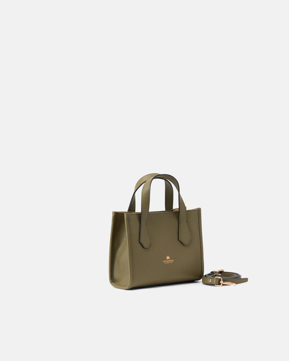 Dora small tote dollaro Militare  - Tote Bag - Borse Donna - Borse - Cuoieria Fiorentina