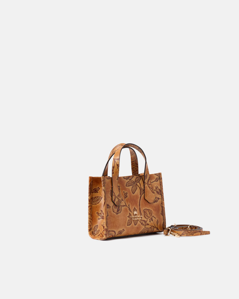 MINI TOTE BAG Beige  - Tote Bag - Women's Bags - Bags - Cuoieria Fiorentina