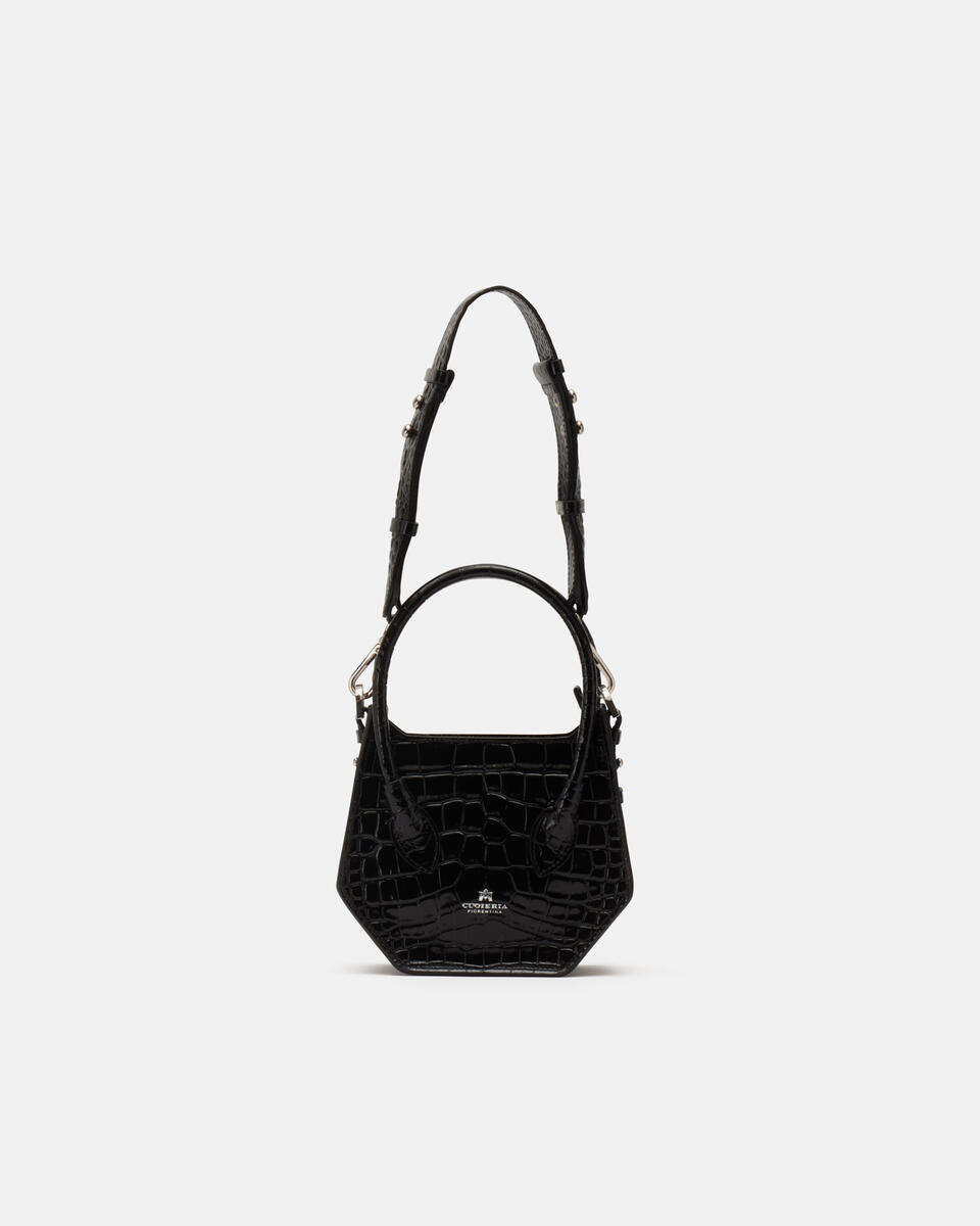 Penta mini tote Nero  - Tote Bag - Borse Donna - Borse - Cuoieria Fiorentina