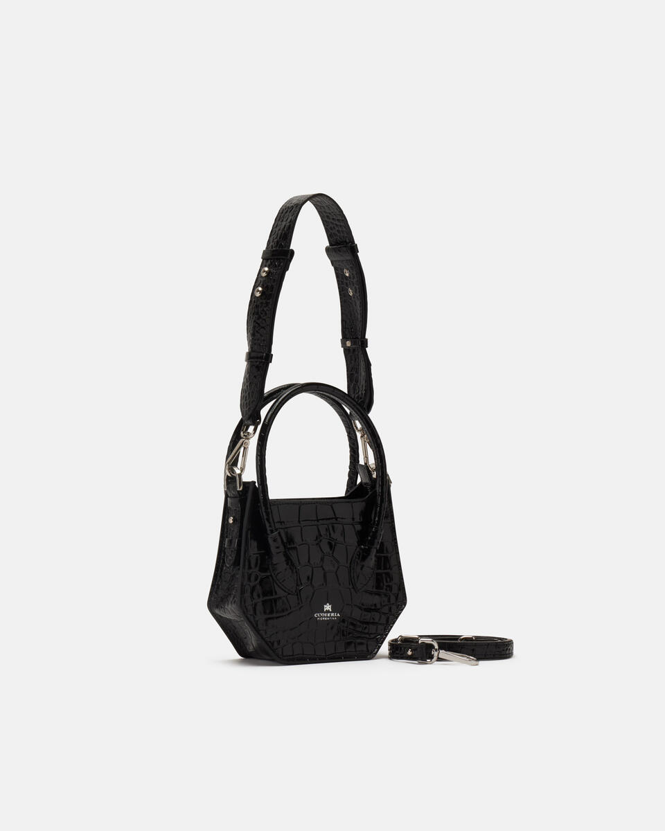 Penta mini tote Nero  - Tote Bag - Borse Donna - Borse - Cuoieria Fiorentina
